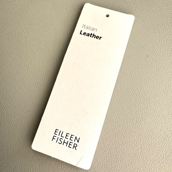 EILEEN FISHER BUTTERY LEATHER BACKPACK - Picture 14 of 15
